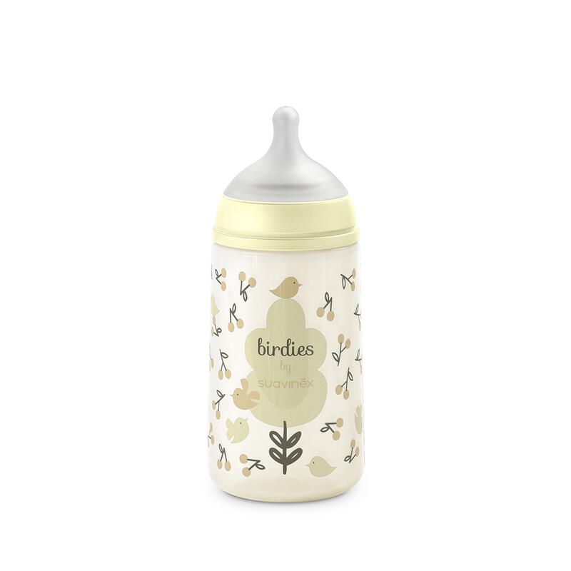 Biberon Birdies Sxpro M 270ml Beige - suavinex