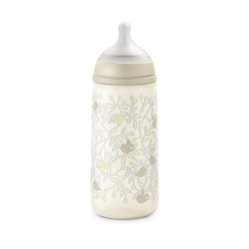 Biberon Birdies Sxpro L 360ml Beige - suavinex