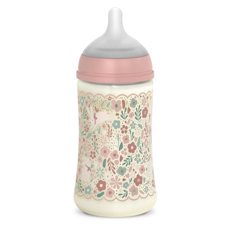 Biberon avec tétine SX Pro 270 ml débit M  Wonderland Rose - suavinex