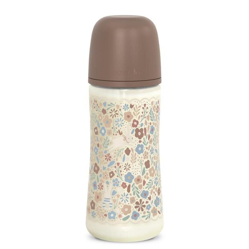  Biberon avec tétine SX Pro 360 ml débit L  Wonderland Marron - suavinex