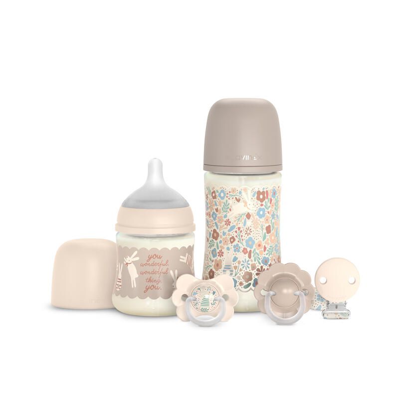 Welcome baby set lapin Wonderland Beige - suavinex