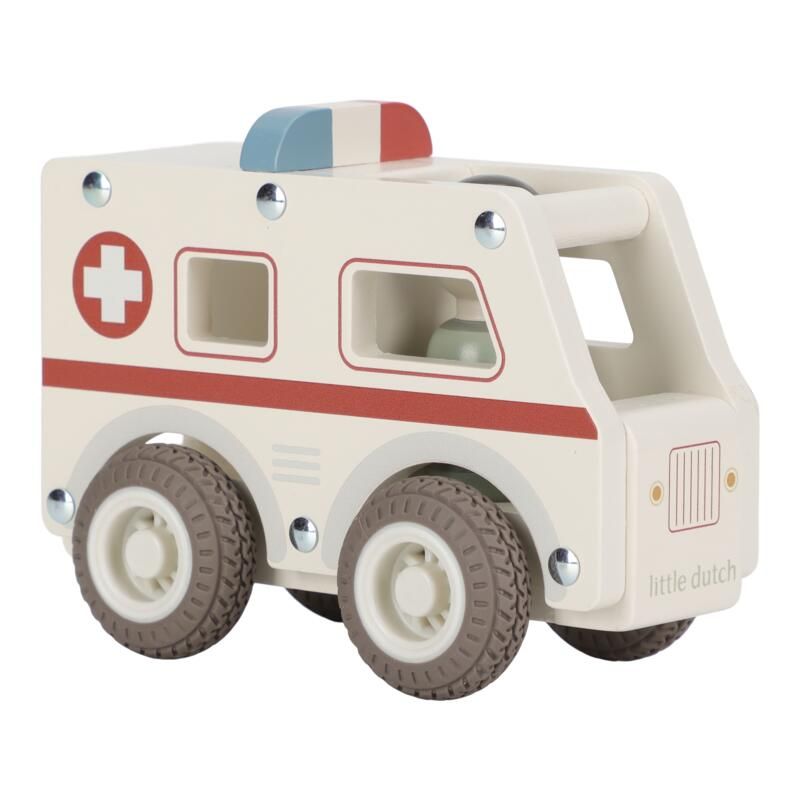 Ambulance en Bois  - little dutch