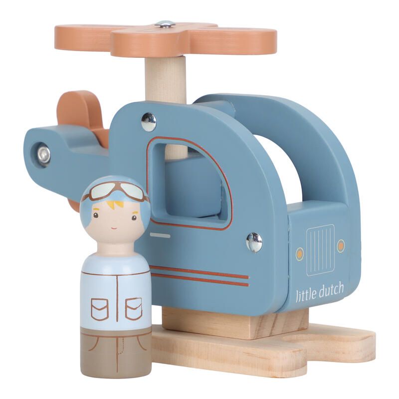 Hélicoptère en Bois - little dutch