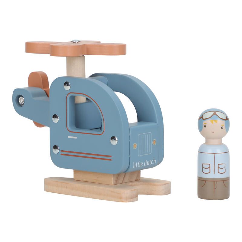 Hélicoptère en Bois - little dutch