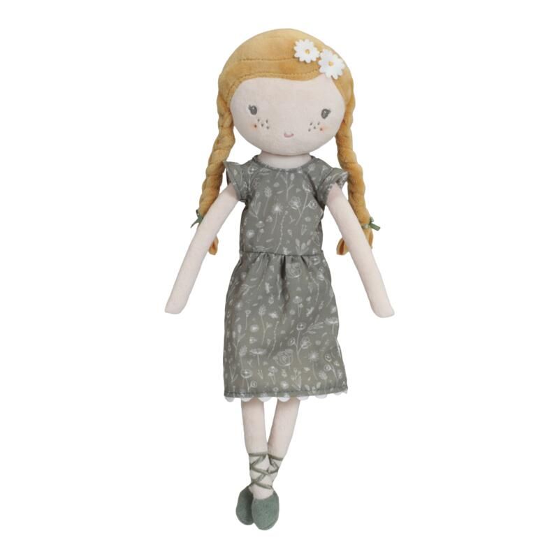 Poupée en peluche Julia 35cm Wild Flowers - little dutch