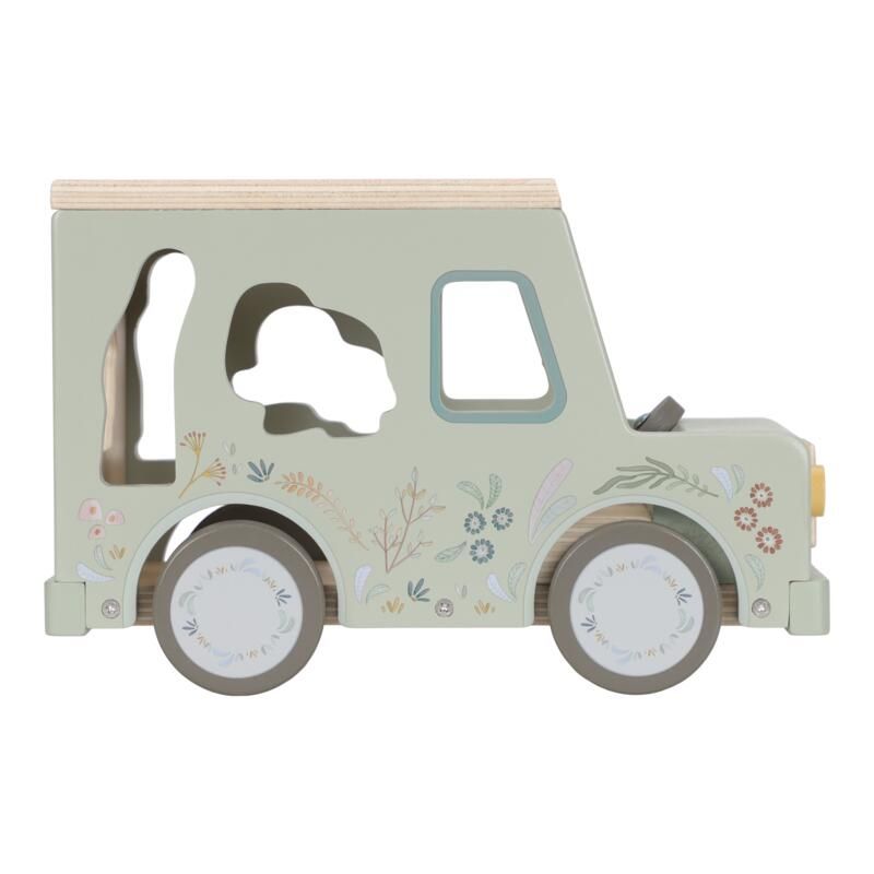 Boite à formes voiture Safari en bois - little dutch