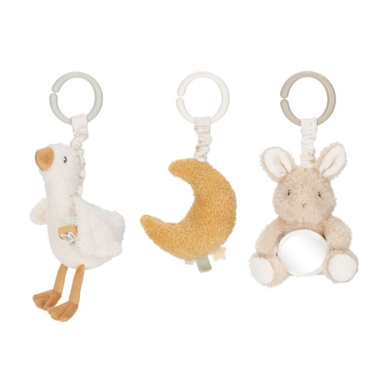 Set de 3 Jouets pour arche Newborn Natural - little dutch