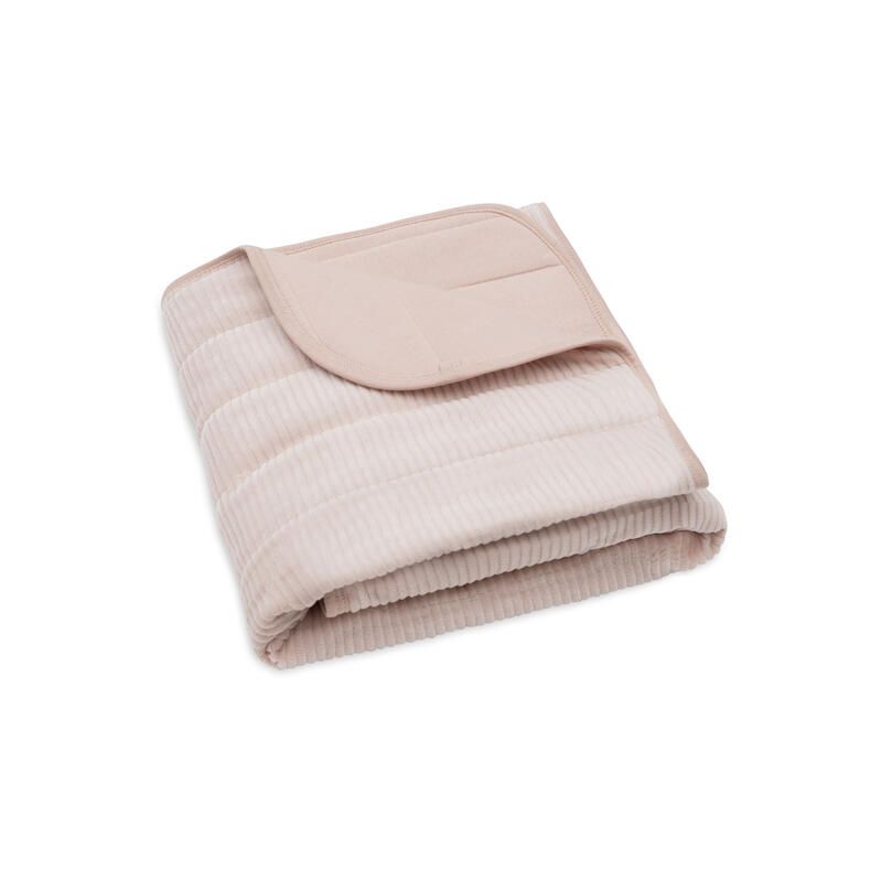 Couverture Velvet Rib 75x100cm Wild Rose - jollein