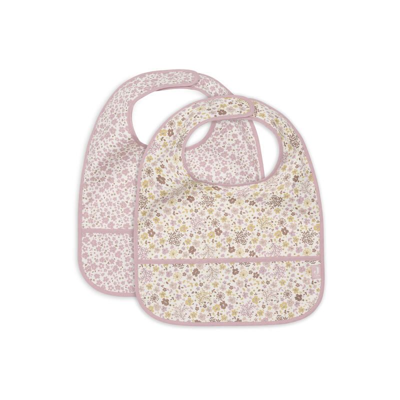 Lot de 2 bavoirs Imperméables Flower Fairies - jollein