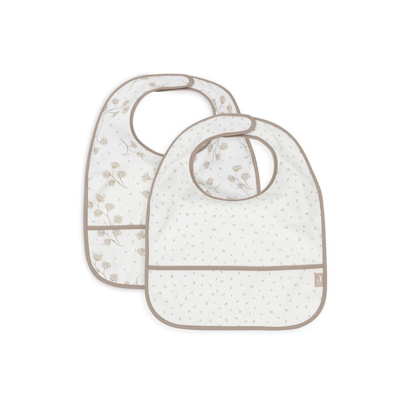 Lot de 2 bavoirs Imperméables Leafy Dreams - jollein