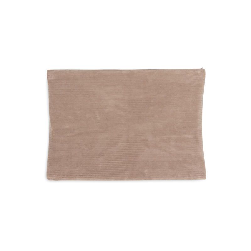 Housse de matelas à langer Cloudy Rib 50x70cm Milky Coffee - jollein