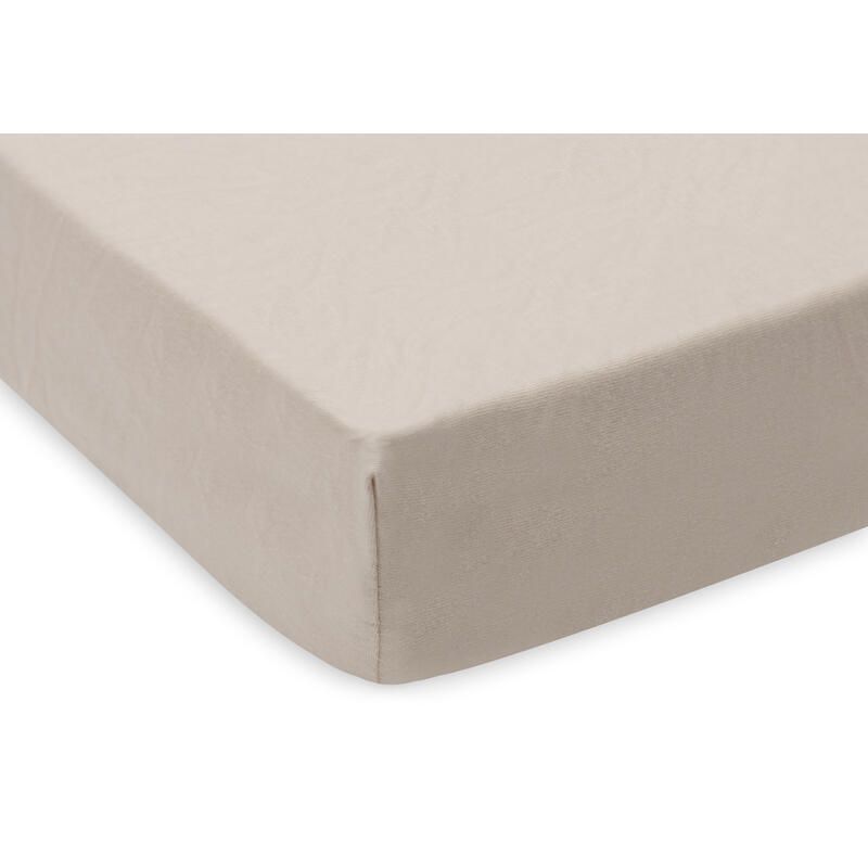 Lot de 2 Drap-housses Jersey 70x140cm Oatmeal - jollein