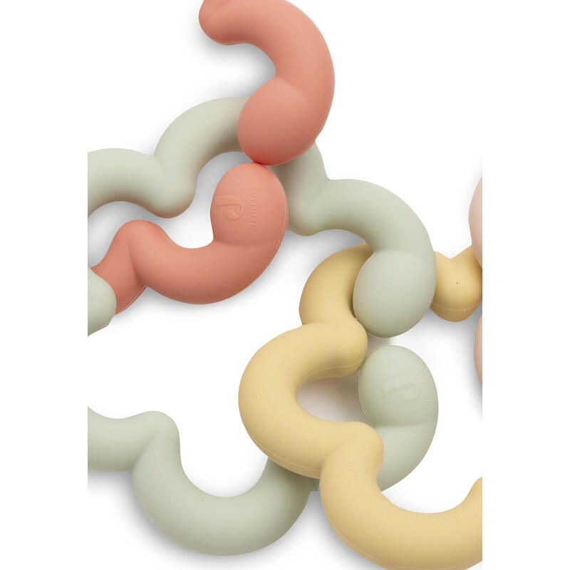 Jeu d'anneaux Silicone Flower - jollein