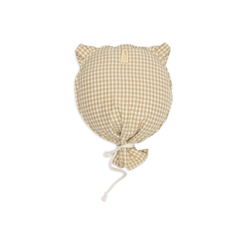 Ballon check Teddy Bear Ivory Biscuit - jollein