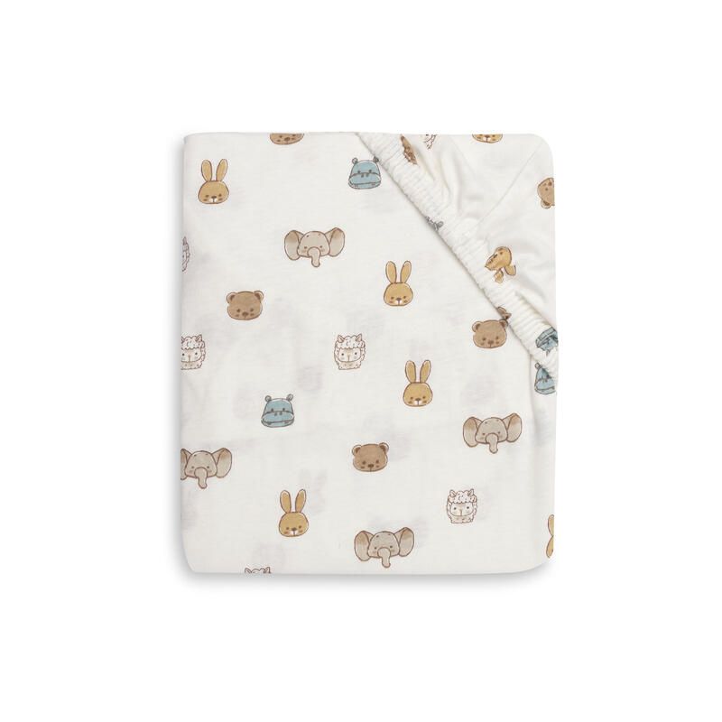 Drap-housse Jersey Jollies 40-50 x 80-90cm Multicolore - jollein