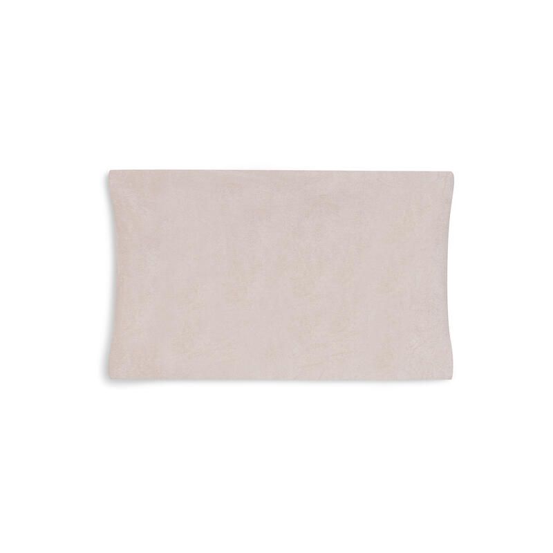 Lot de 2 housses de matelas à langer éponge Basics 50x70cm Silk Rose - jollein