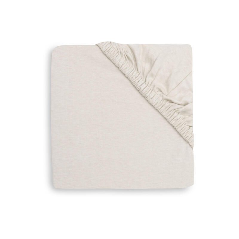 Drap-housse Jersey Basics 40-50 x 80-90cm Sand - jollein