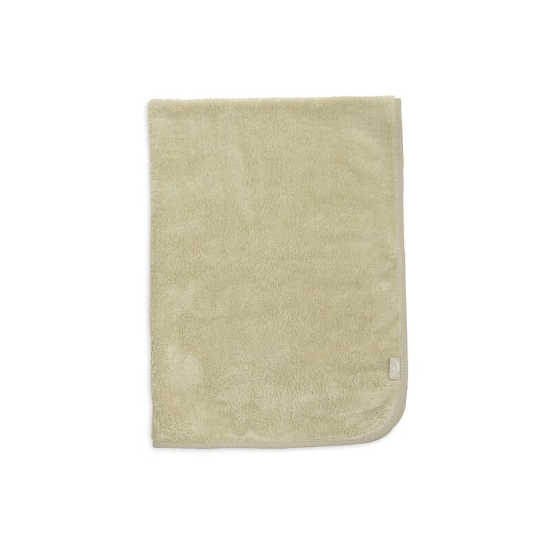 Couverture Berceau Sherpa/Jersey Basics 75x100cm Matcha - jollein