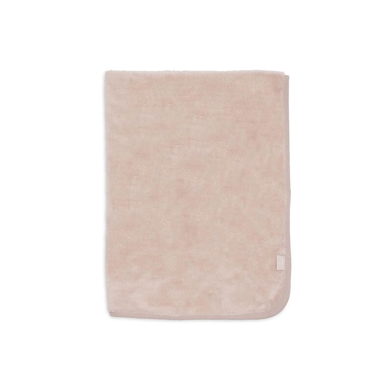 Couverture Sherpa/Jersey Basics 100x150cm Silk Rose - jollein