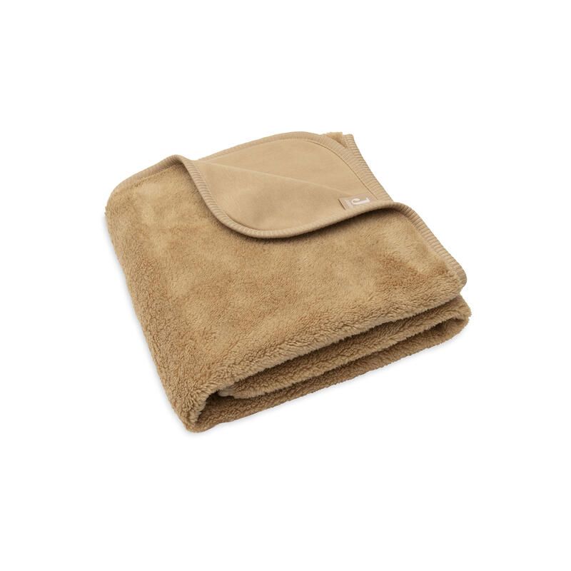 Couverture Berceau Sherpa/Jersey Basics 75x100cm Hazel - jollein