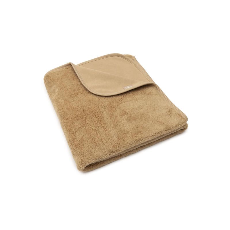 Couverture Sherpa/Jersey Basics 100x150cm Hazel - jollein