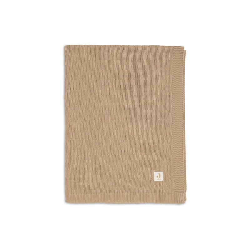 Couverture berceau Sprinkle Knit 75x100cm Hazel - jollein