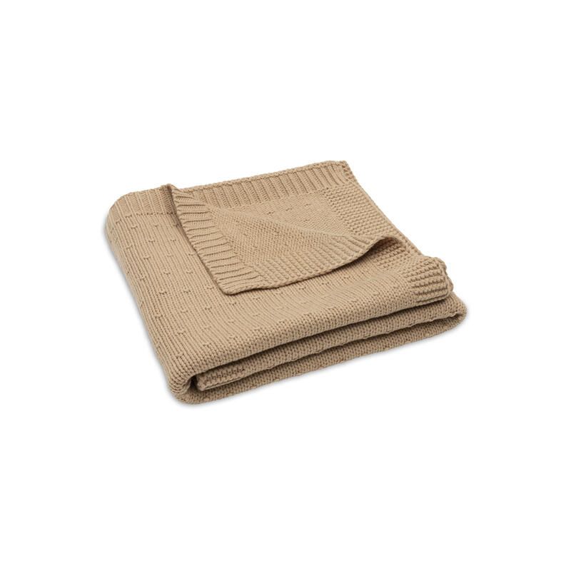 Couverture berceau Sprinkle Knit 75x100cm Hazel - jollein