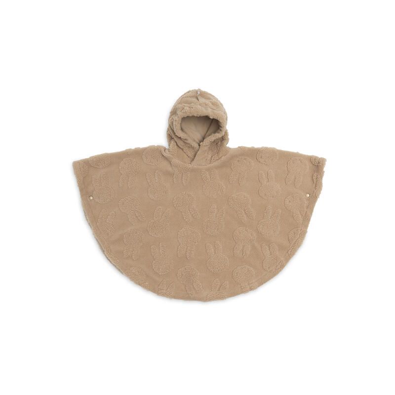 Poncho Jacquard Teddy Biscuit Miffy  - jollein