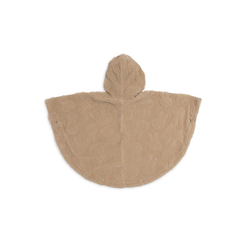 Poncho Jacquard Teddy Biscuit Miffy  - jollein
