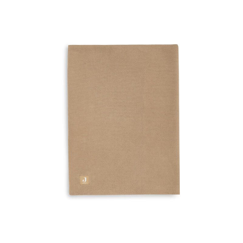 Couverture berceau Basic Knit Basics 75x100cm Hazel - jollein