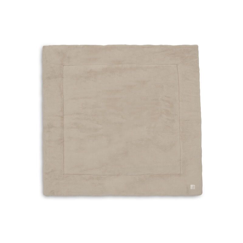 Tapis de parc Fluffy 100x100cm Sand - jollein