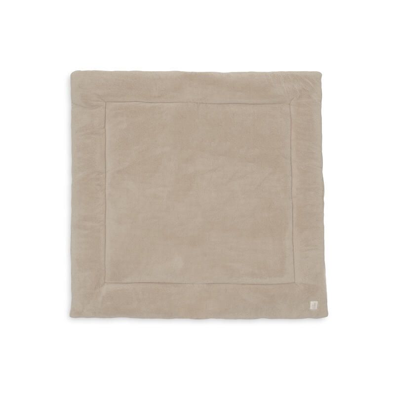 Tapis de parc Fluffy 100x100cm Sand - jollein