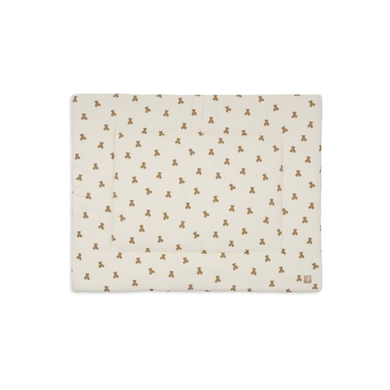 Tapis de parc Little Waffle Mini Teddy Bear 75x95cm Multicolore - jollein