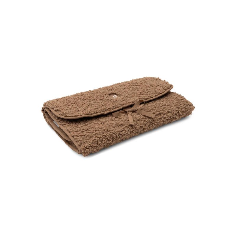 Tapis à langer nomade Curle Dark Hazel - jollein