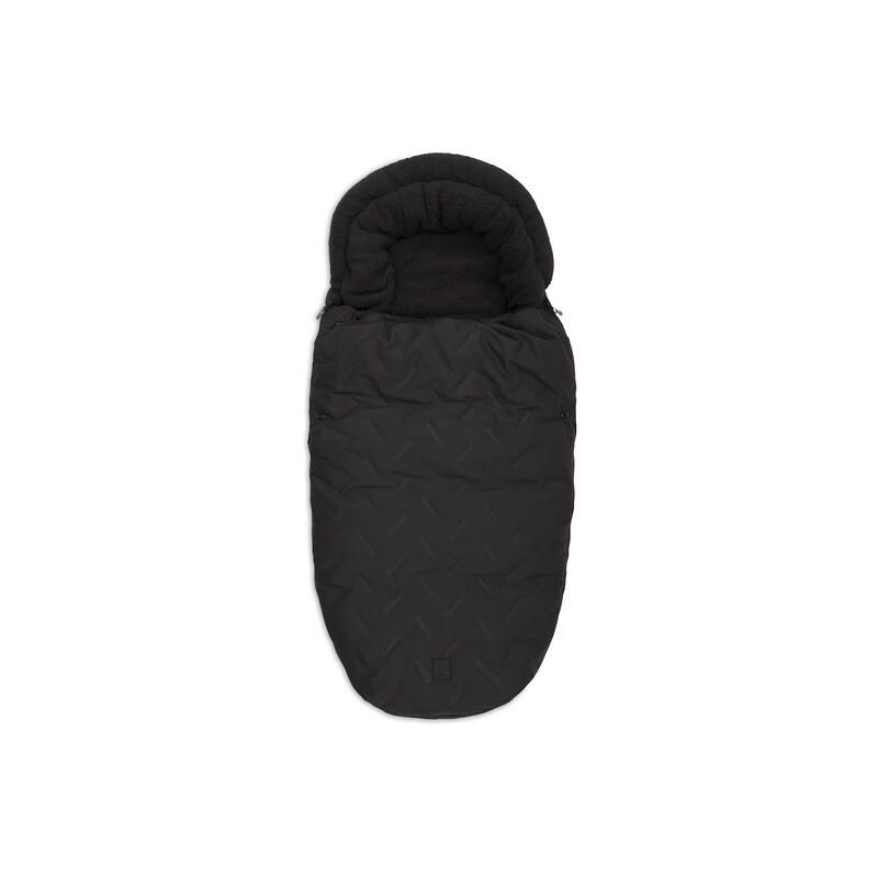 Chancelière Buggy/Stroller Embossed Nearly Black - jollein