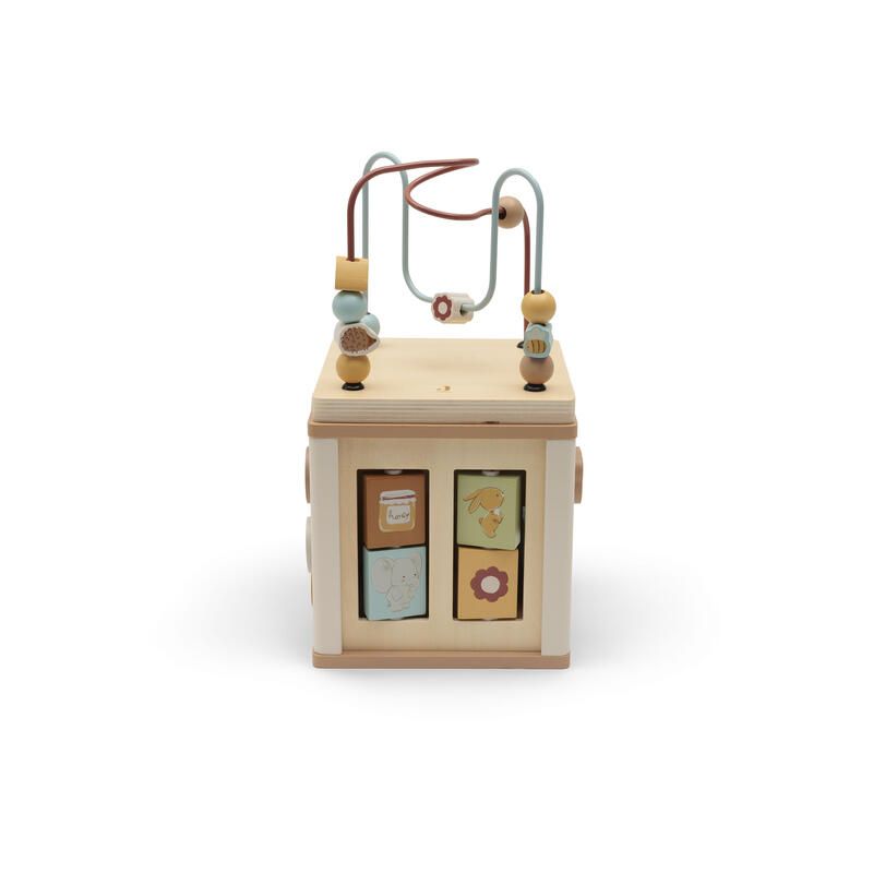 Cube d'activités en bois Jollies Multicolore - jollein