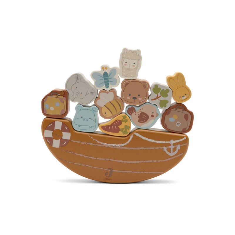 Jeu d'équilibre en bois Jollies Multicolore - jollein