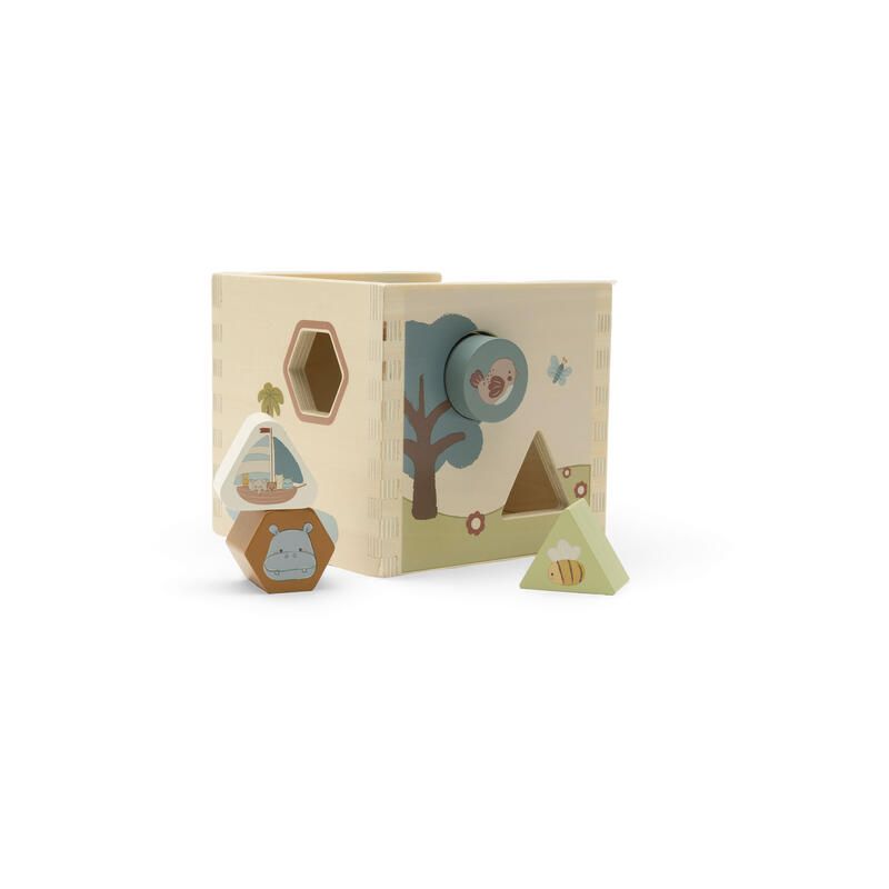 Boite à formes en bois Jollies Multicolore - jollein