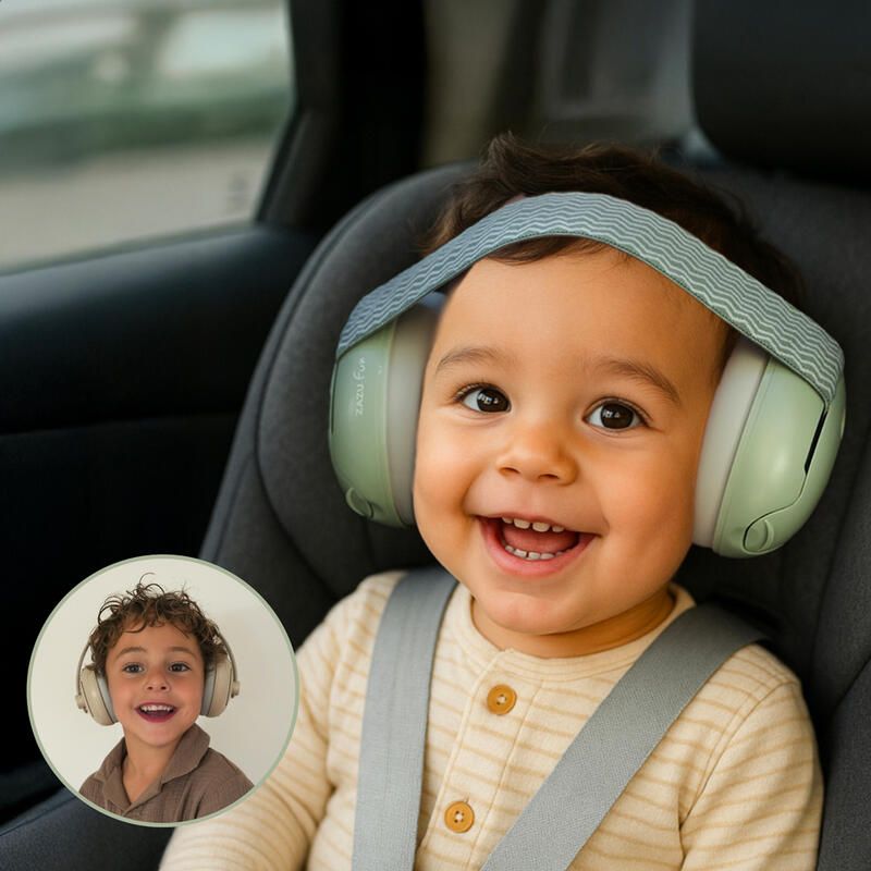 Casque antibruit évolutif Sauge - zazu