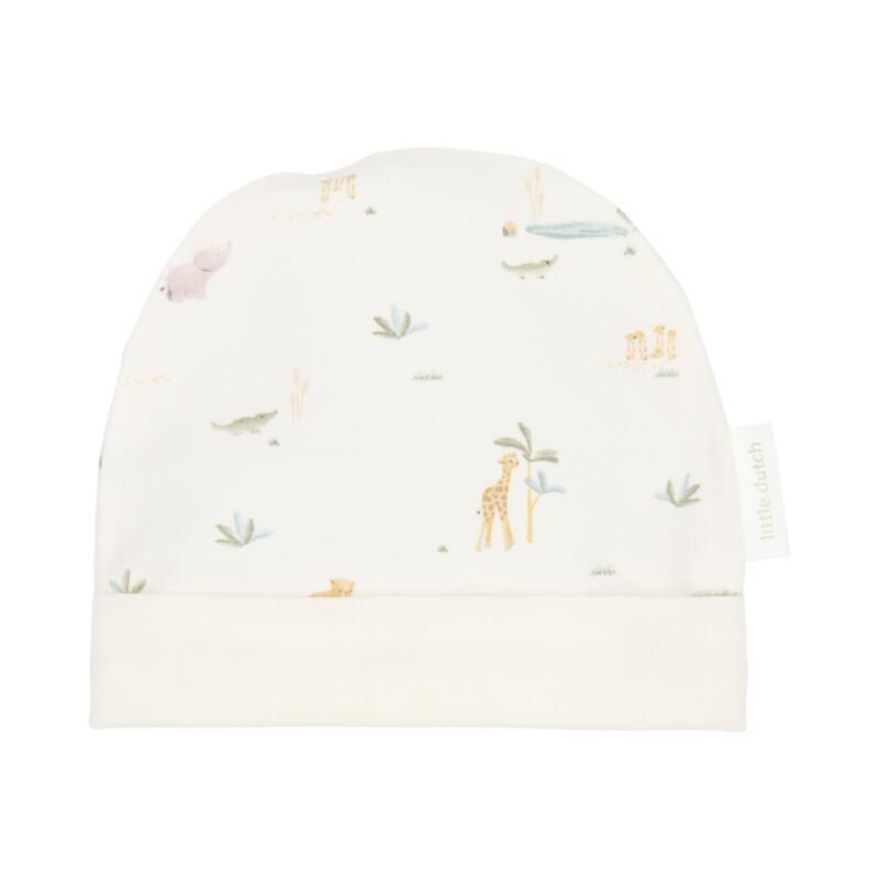 Bonnet Little Safari 0-3m Beige - little dutch