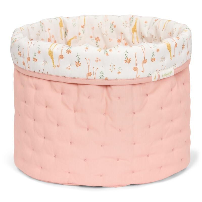 Grand panier de commode rond  Blooming Safari - little dutch