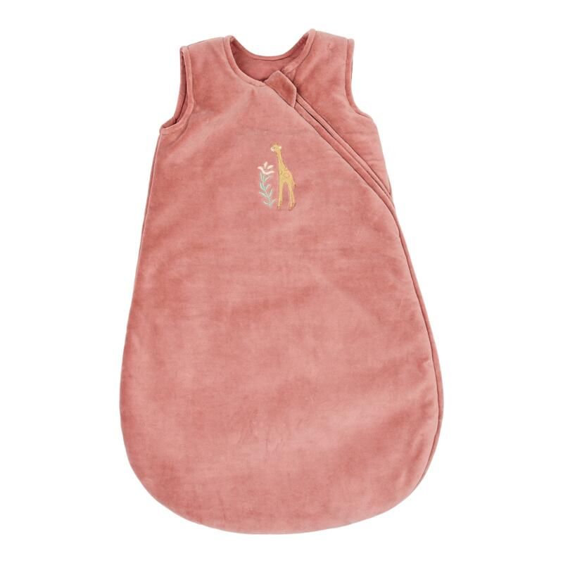 Gigoteuse en velours 70cm Rose - little dutch
