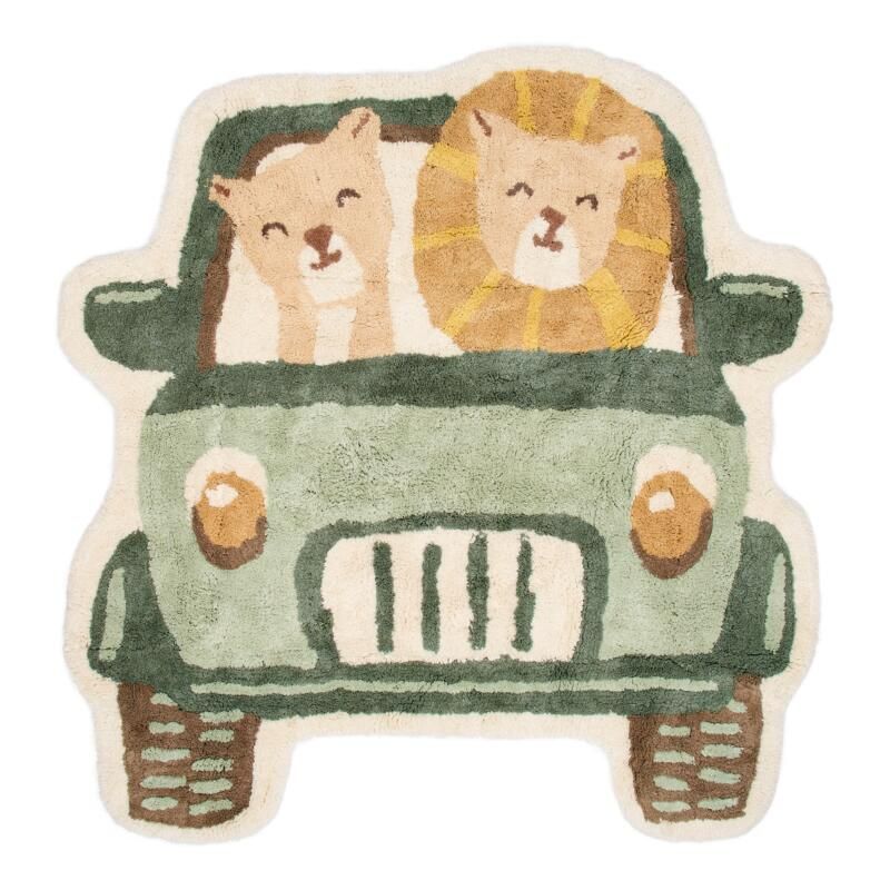 Tapis de sol voiture safari 108x110cm - little dutch