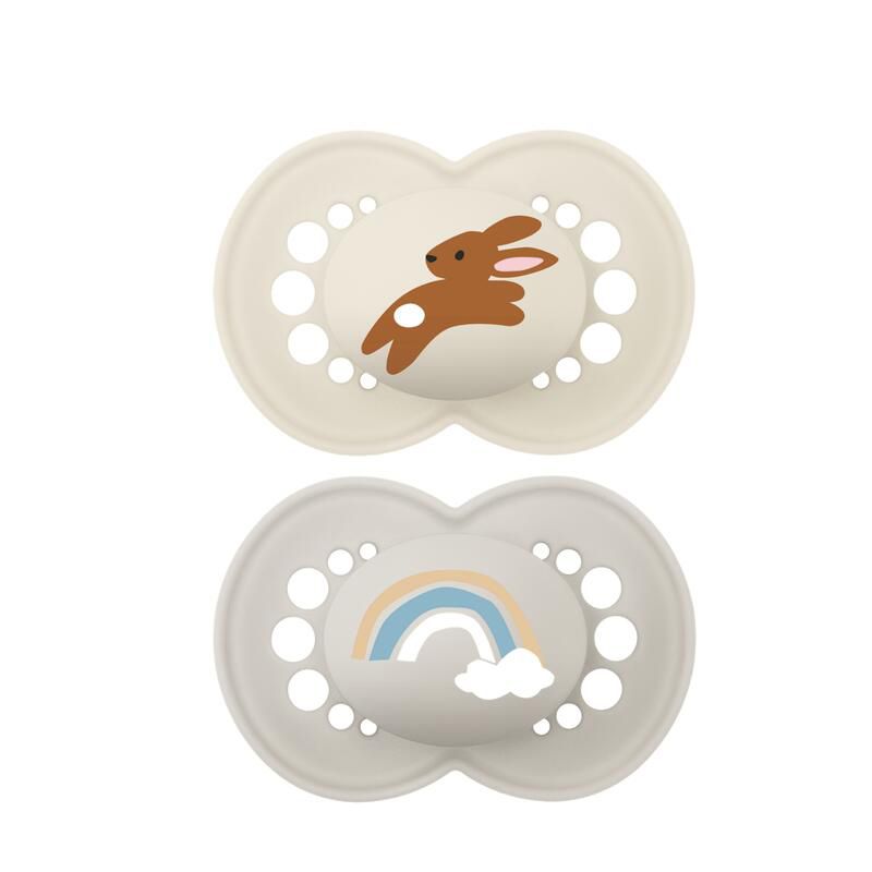 Lot de 2 Sucettes Nature Original 6m+ - mam