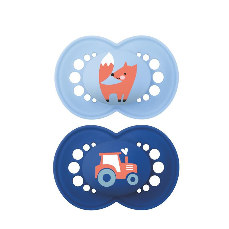Lot de 2 Sucettes Nature Original 18m+ - mam