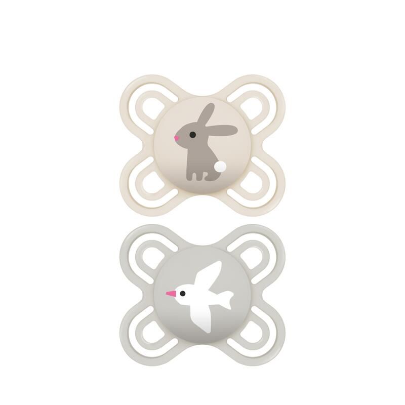 Lot de 2 Sucettes Perfect 0-2m - mam