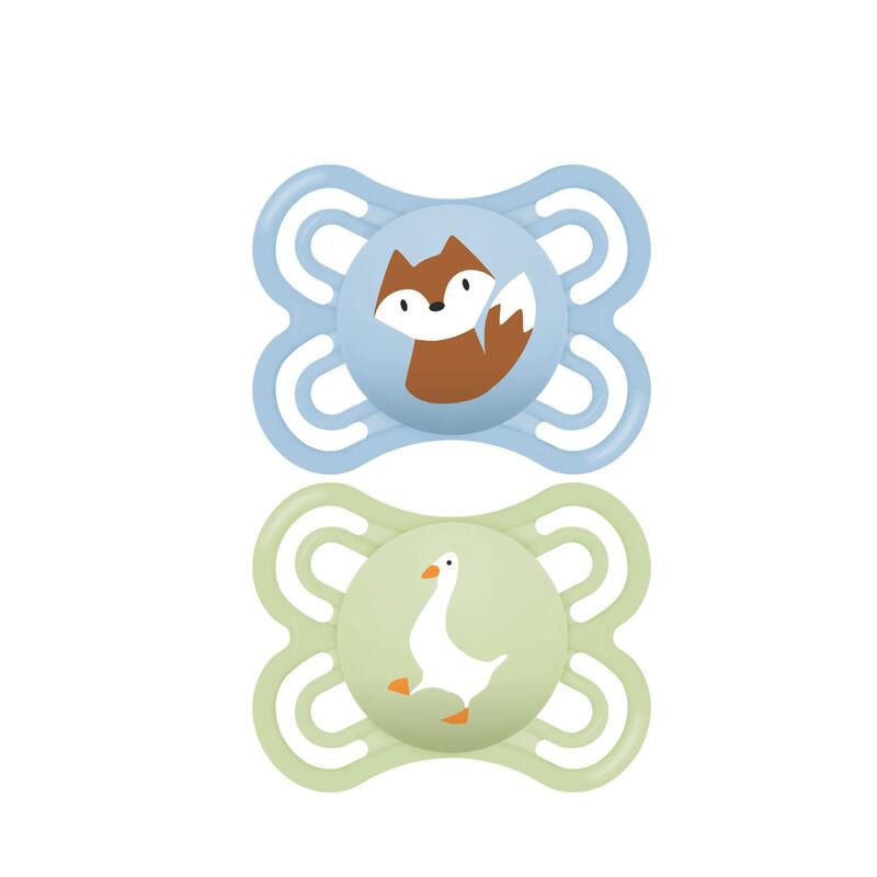 Lot de 2 Sucettes Perfect 2-6m - mam