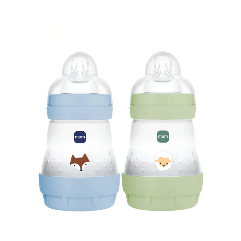 Lot de 2 Biberons Anti-colique 160ml Ocean Sable - mam