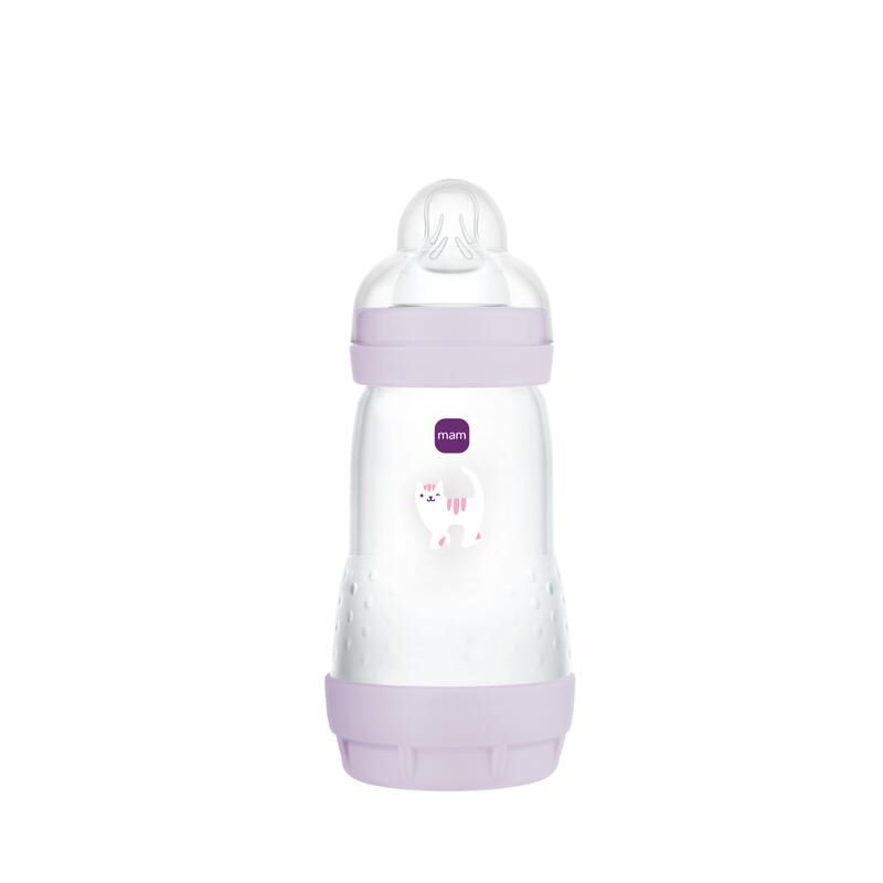 Biberon Anti-colique 260ml Lilas - mam