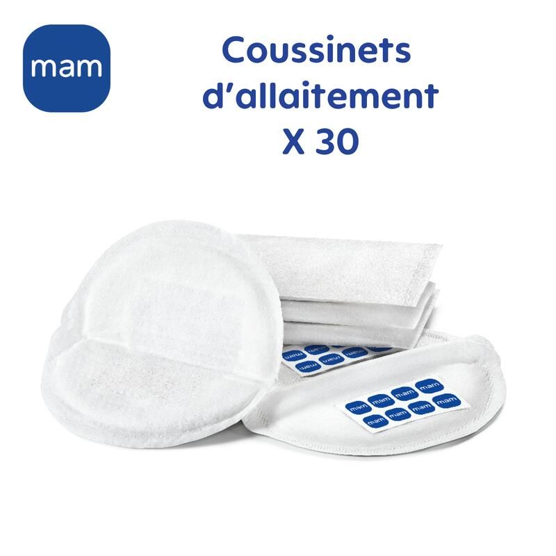 Lot de 30 Coussinets d'allaitement - mam